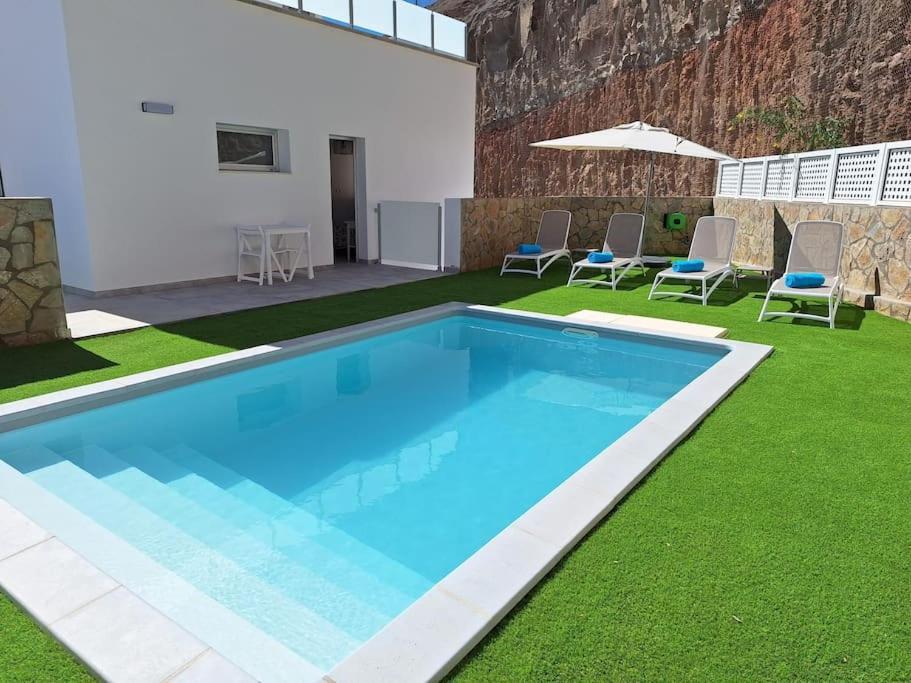 Malibu Mogan Secret Pool Villa - Piscina Privada Y Climatizada - Exclusive Heated Pool La Playa de Tauro Exterior foto